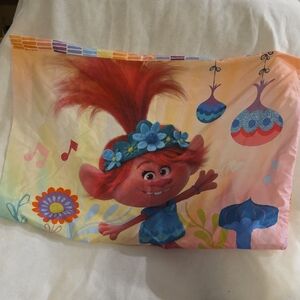 Trolls Kids Pillowcase with Poppy Design - Multicolor
